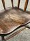 Antique Oak Smokers Bow Fireside Chair, Image 2