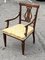 Sheraton Inlaid Mahogany Armchair 7