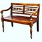 Vintage Windsor Wooden Bench, Image 1