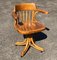 Bentwood Swivel Desk Chair, Image 2