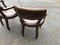 Brown Leather Desk Chairs, Set of 2 11
