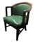 Vintage Sessel mit Barrel-Rückenlehne 1