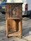 Drinks Cabinet in Oak with Fine Carved Figures of Knights & Maiden, Image 5