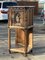 Drinks Cabinet in Oak with Fine Carved Figures of Knights & Maiden 10