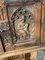 Drinks Cabinet in Oak with Fine Carved Figures of Knights & Maiden 15