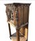 Mueble para bebidas de roble con figuras de Knights & Maiden talladas, Imagen 3