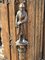 Armoire à Boissons en Chêne avec Figurines Sculptées de Knights & Maiden 7