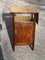 Edwardian Bedside Cabinet in Mahogany with Fold Out Flaps, Image 3