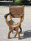 Edwardianischer Stuhl aus geschnitzter Eiche, mit geschnitzten Löwenköpfen 2