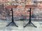 Edwardian Industrial Metal Machinist Tables with Wooden Tops, Set of 2, Image 1