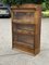 Edwardian Light Oak Sectional Bookcase with Drawer to Base 1