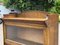 Edwardian Light Oak Sectional Bookcase with Drawer to Base 4