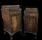 Edwardian Mahogany Wine Celleratte Cabinets with Scottish Crest, Set of 2 2