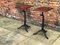 Edwardian Metal Industrial Machinists Tables, Set of 2 2
