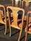 Edwardian Oak Table and Chairs, Set of 9 7