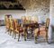 Tavolo e sedie edoardiana in quercia, set di 9, Immagine 4
