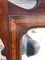 Specchio da parete edoardiano Sheraton Revival in mogano intarsiato, Immagine 4