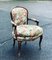 French Armchair with Tapestry Upholstery, Image 4