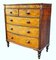 Georgian Mahogany Bow Front Chest of Drawers 1