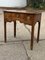 Lowboy georgiano in quercia con manici in ottone, Immagine 3