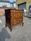 Georgian Walnut Fronted Chest of Drawers with Brass Handles 12