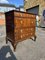 Georgian Walnut Fronted Chest of Drawers with Brass Handles, Image 11