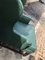 Green Leather Wingback Armchair 11