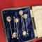 Hallmarked Silver Cutlery in Boxes, Set of 50, Image 10