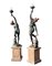 Estatuas de bronce sobre bases grandes. Juego de 2, Imagen 1