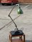 Industrial Workshop Angle Poise Lamp with Green Enamel Shade 10