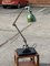 Industrielle Werkstatt-Winkel Poise Lampe mit grünem Emaille-Schirm 10
