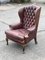 Country Home Library Leather Armchair 7