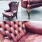 Country Home Library Leather Armchair 3