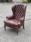 Country Home Library Leather Armchair 10