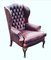 Country Home Library Leather Armchair, Image 1