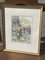 London Characters. Framed & Signed Watercolour by Ray Ross. Shoe Shine 1
