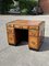 Mahogany Desk with Brass Handles, Image 2