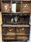 Meiji Japanese Lacquer Wall Cabinet 12