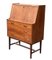 Scrivania Mid-Century in teak marrone, Immagine 1