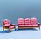 Mid-Century Sofa and Matching Armchair, Set of 2, Image 2