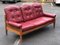 Mid-Century Sofa and Matching Armchair, Set of 2 5