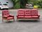 Mid-Century Sofa and Matching Armchair, Set of 2 12