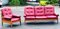 Mid-Century Sofa and Matching Armchair, Set of 2 1