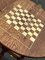 Vintage Oak Chess Table 8