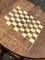 Vintage Oak Chess Table 5