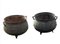 Cast Iron Cooking Pots, Set of 2 1