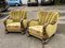 Mid-Century Art Deco Cloudback Armchairs, 1970s, Set of 2 6