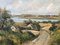 Artista danés, paisaje, grande óleo sobre lienzo, enmarcado, Imagen 4