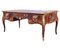 Presidential Desk with Inlaid Kingswood with Brass Decoration 1