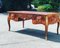 Presidential Desk with Inlaid Kingswood with Brass Decoration 10
